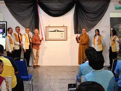 新馬館/墨韻傳情　新馬寺水墨畫展開幕