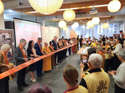 紐西蘭二館/「傳燈六十．百年仰望」紀念特展開幕