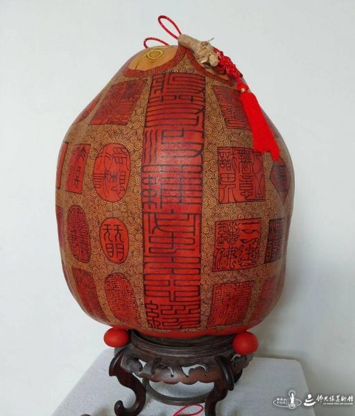 2024 般若波羅密多心經 38x38x46cm 葫蘆 楊梅良 20260117-Taipei-006