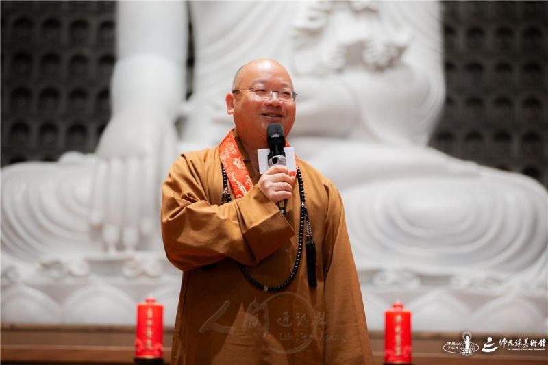 圖說:佛光山住持心保和尚致詞。 人間社記者吳雨彤攝 20260119-NEWS-002