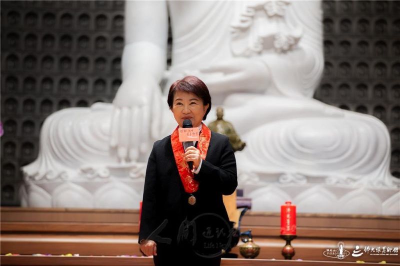 圖說:台中市長盧秀燕致詞。 人間社記者吳雨彤攝 20260119-NEWS-003