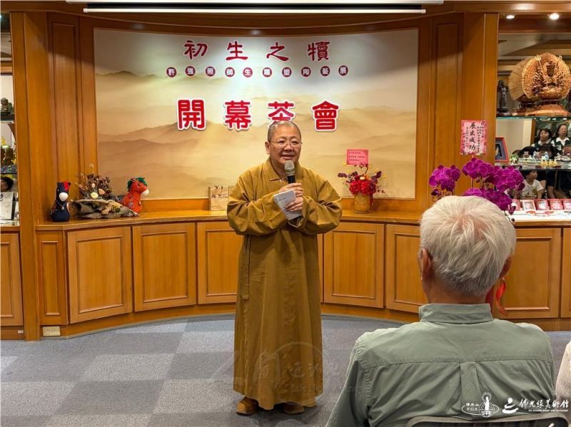 圖說:住持妙詠法師致詞。 人間社記者李小潔攝 20260622pingtung-004