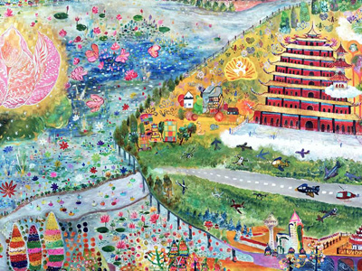 台北館 / 慶祝2026國定佛誕節特展「光中極尊」素人藝術的淨土變相圖