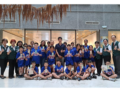 大竹國小學生文化之旅　彰化館教育推廣傳遞押花藝術