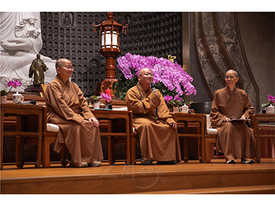 心保和尚與如常法師惠中寺與談　佛法與藝術的生命對話