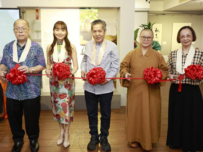 東禪館/墨彩間的生命哲學　湯菁綠「好時光」書畫展隆重開幕