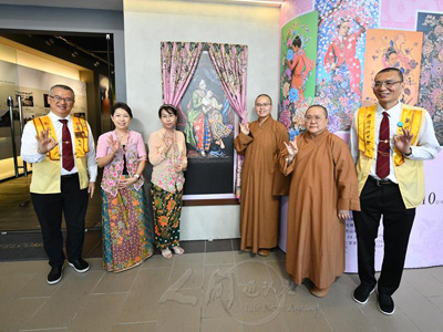 新馬館/新馬寺「美麗的娘惹世界之傳」畫展　推廣娘惹生活美學